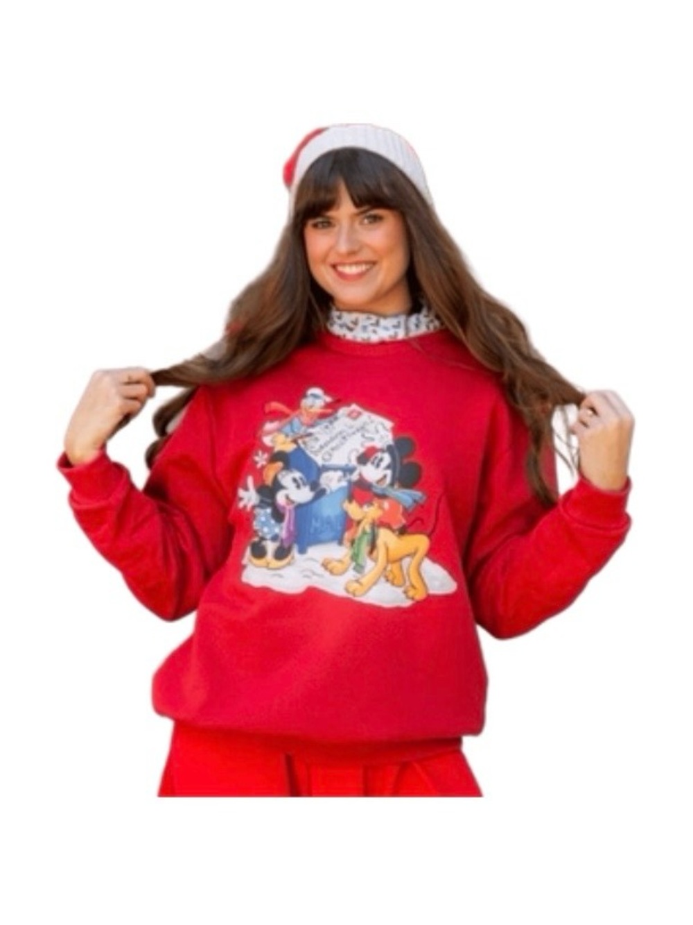 Mickey Mouse Seasons Greetings Sweatshirt